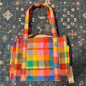 Baggu Madras Small Cloud Carry On NWT